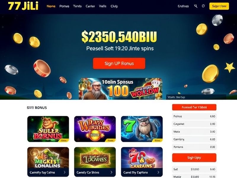 Welcome to 77jili, the premier destination for online gambling enthusiasts. Explore a wide array of casino games, enjoy exclusive bonuses, and experience secure, thrilling real-money play at 77jili.com.